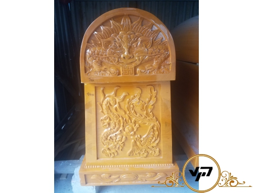 hòm chạm gỗ cây trai