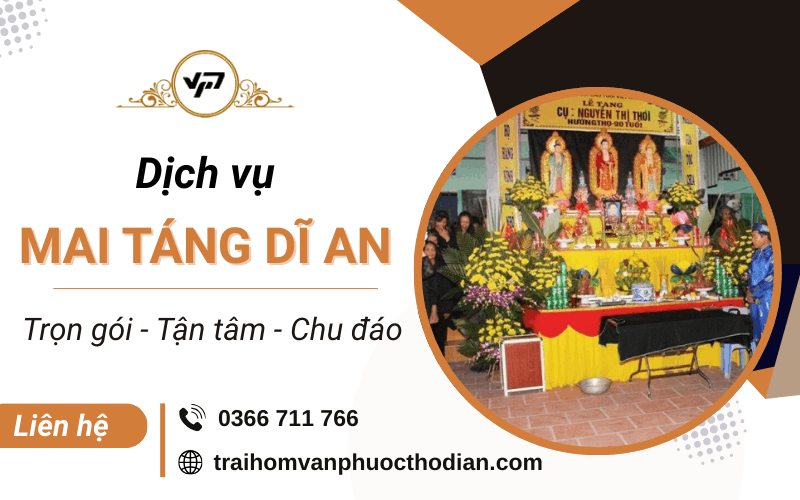 dịch vụ mai táng Dĩ An