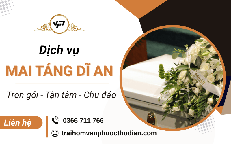 dịch vụ mai táng Dĩ An